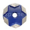 Round shape 5- Rhombus Segments Grinding Plate Model-XPR01