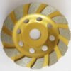 Double Teeth Concrete Floor Diamond Grinding Cup Wheel Concrete, Cement, Marble, Rock, Granite