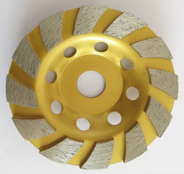 Double Teeth Concrete Floor Diamond Grinding Cup Wheel Concrete, Cement, Marble, Rock, Granite