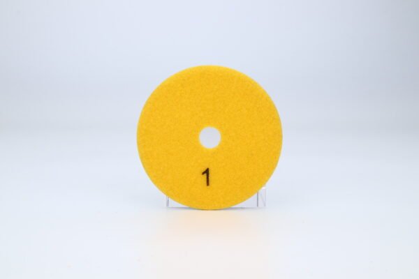 4inch 3 steps wet polishing pad marble granite