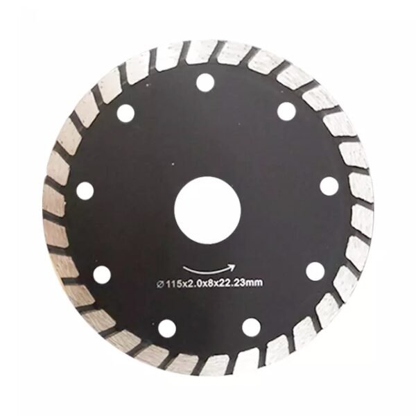 XPRIME DIAMOND CONCAVE WIDE TURBO BLADE FOR CUTTING GRANITE SANDSTONE