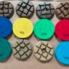 Diamond 100 mm 4 Inch Diamond Floor Polishing Pads Dry Use for Concrete Floor
