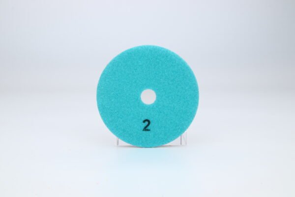 4inch 3 steps wet polishing pad marble granite