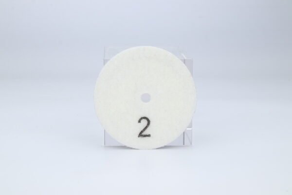 3inch quartz wet polishing pad