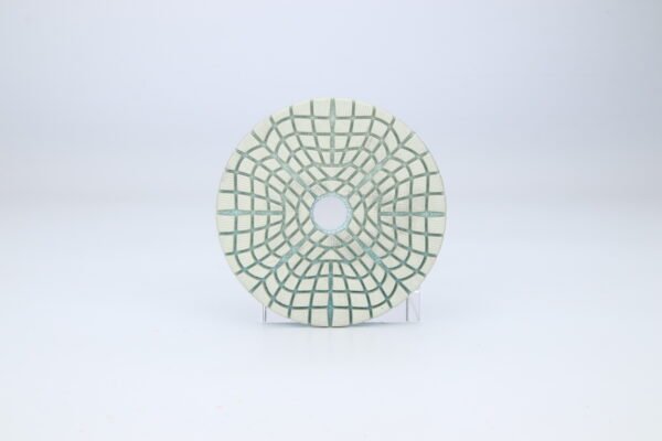 4inch 3 steps wet polishing pad marble granite