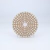 4inch 3 steps wet polishing pad marble granite