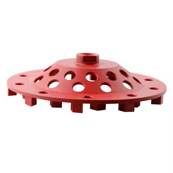 7 Inch 20 Rhombus Segments Diamond Grinding Cup Wheel