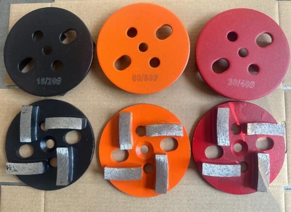 Floor Grinding Disc Metal Bond Diamond Grinding Plate for Terrazzo Concrete Grinding Tools