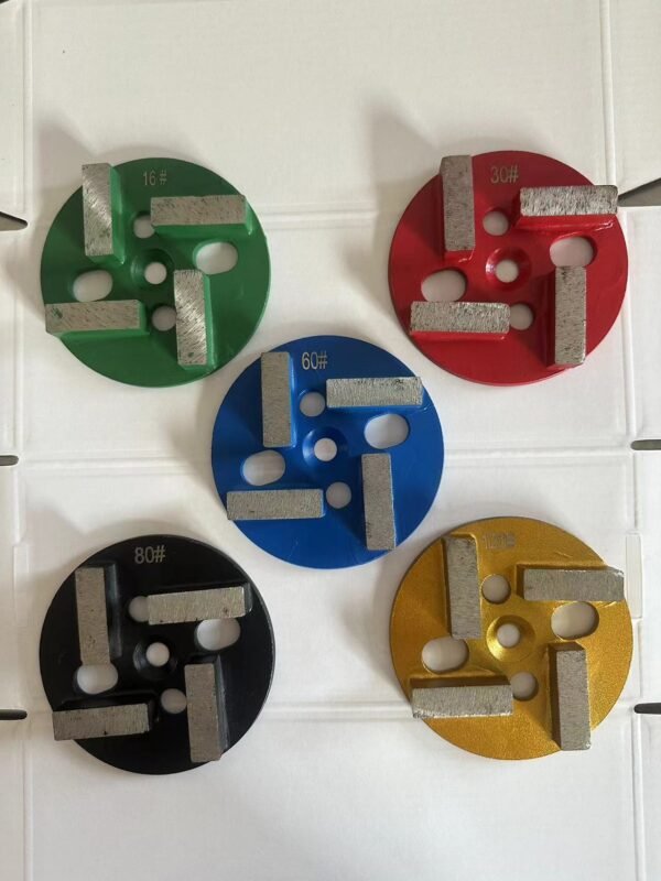 Floor Grinding Disc Metal Bond Diamond Grinding Plate for Terrazzo Concrete Grinding Tools