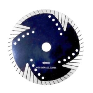 XPRIME DIAMOND CONTINUOUS TRIANGLE TEETH TURBO SAW BLADE FOR GRANITE & CONCRETE CUTTING