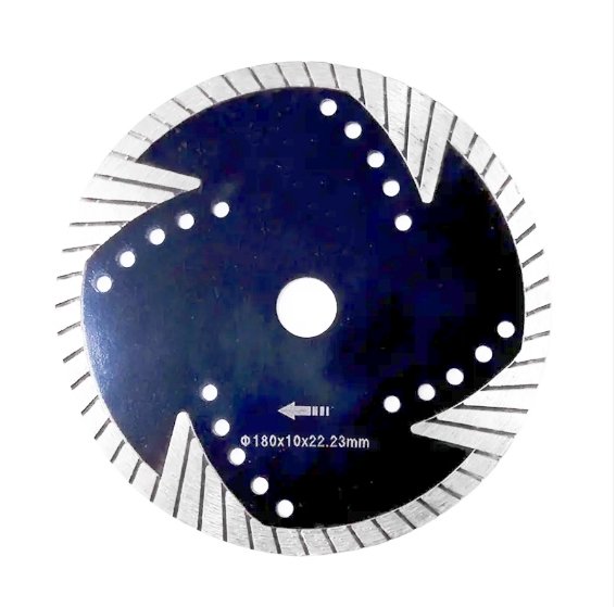 XPRIME DIAMOND CONTINUOUS TRIANGLE TEETH TURBO SAW BLADE FOR GRANITE & CONCRETE CUTTING