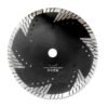 XPRIME DIAMOND CONTINUOUS TRIANGLE TEETH TURBO SAW BLADE FOR GRANITE & CONCRETE CUTTING