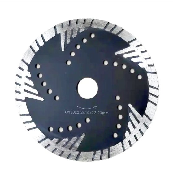 XPRIME DIAMOND CONTINUOUS TRIANGLE TEETH TURBO SAW BLADE FOR GRANITE & CONCRETE CUTTING