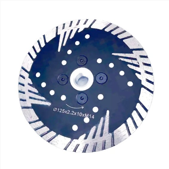 XPRIME DIAMOND CONTINUOUS TRIANGLE TEETH TURBO SAW BLADE FOR GRANITE & CONCRETE CUTTING