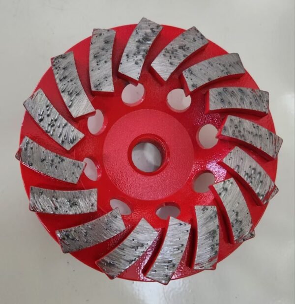 5 Inch 125mm 7 Segments Concrete Floor Diamond Grinding Cup Wheel