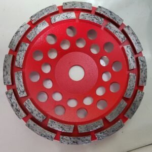 7 Inch Double Teeth Segments Diamond Grinding Cup Wheel