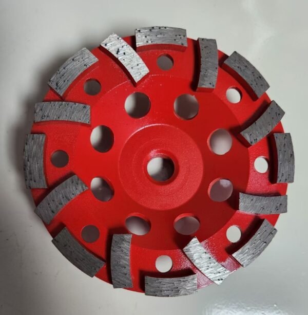 5 Inch 125mm 7 Segments Concrete Floor Diamond Grinding Cup Wheel