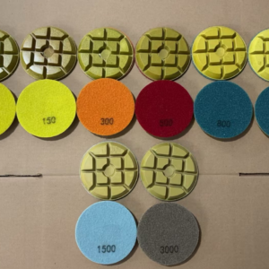 4 Inch Wet Floor Diamond Polishing Pads Granite