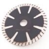 XPRIME DIAMOND CONCAVE CURVED CONTINUOUS T-SEGMENTS SAW BLADE FOR GRANITE CUTTING