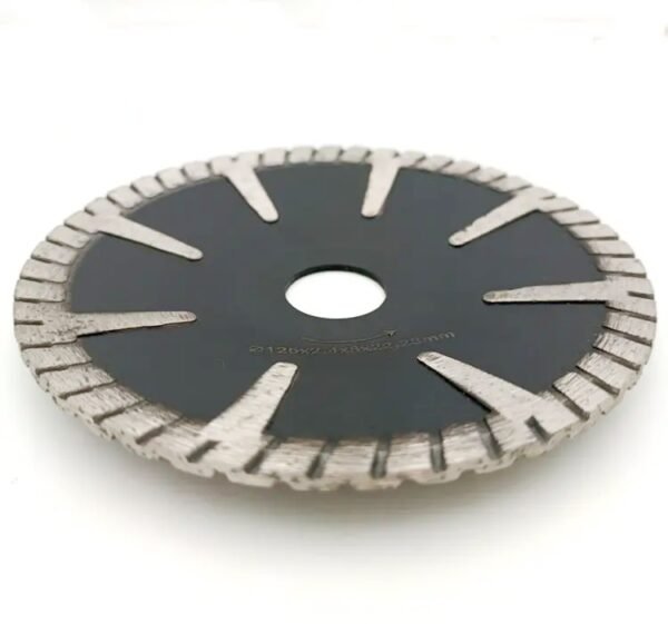 XPRIME DIAMOND CONCAVE CURVED CONTINUOUS T-SEGMENTS SAW BLADE FOR GRANITE CUTTING