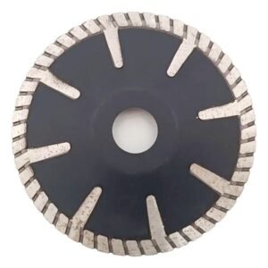 XPRIME DIAMOND CONCAVE CURVED CONTINUOUS T-SEGMENTS SAW BLADE FOR GRANITE CUTTING