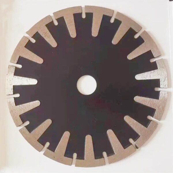 XPRIME DIAMOND CONCAVE CURVED CONTINUOUS T-SEGMENTS SAW BLADE FOR GRANITE CUTTING