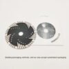 XPRIME DIAMOND DISCONTINUOUS TRIANGLE TEETH TURBO SAW BLADE FOR GRANITE & CONCRETE CUTTING