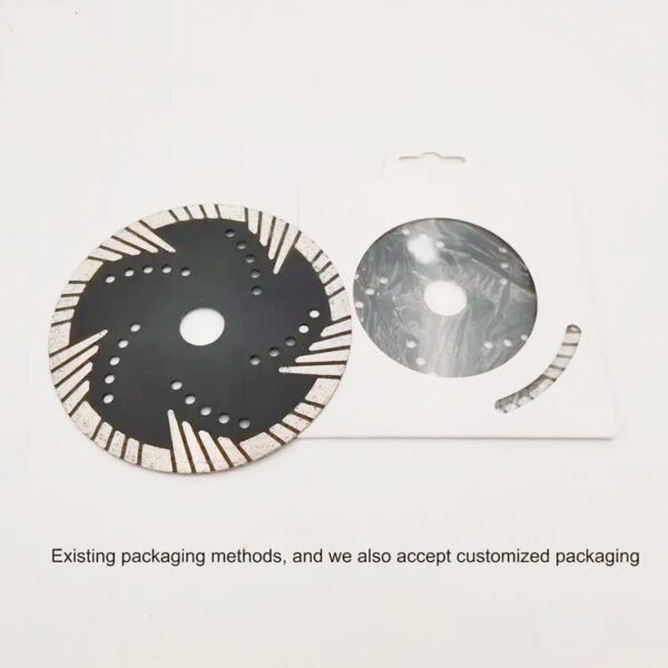 XPRIME DIAMOND DISCONTINUOUS TRIANGLE TEETH TURBO SAW BLADE FOR GRANITE & CONCRETE CUTTING
