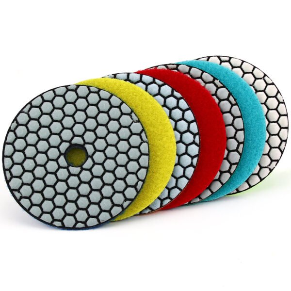 Polishing Pad Manufacturers 100mm Polishing Pad Angle Grinder Diamond Polishing Pad for Stone Grinding