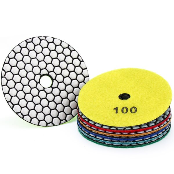 Polishing Pad Manufacturers 100mm Polishing Pad Angle Grinder Diamond Polishing Pad for Stone Grinding