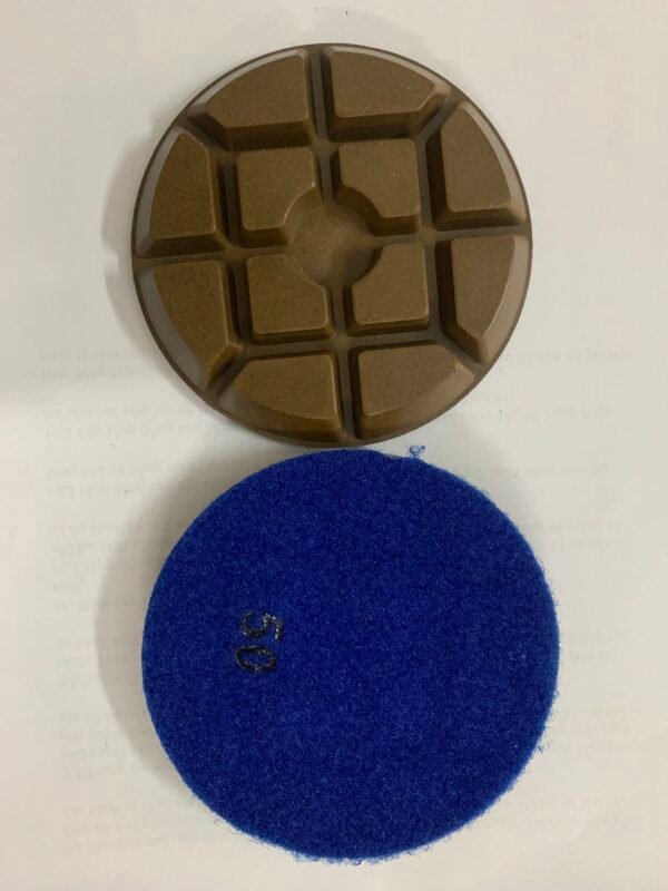 Diamond 100 mm 4 Inch Diamond Floor Polishing Pads Dry Use for Concrete Floor