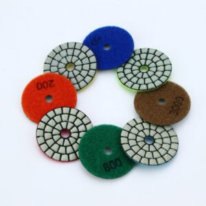 2inch xprime tools stone dry polishing pad