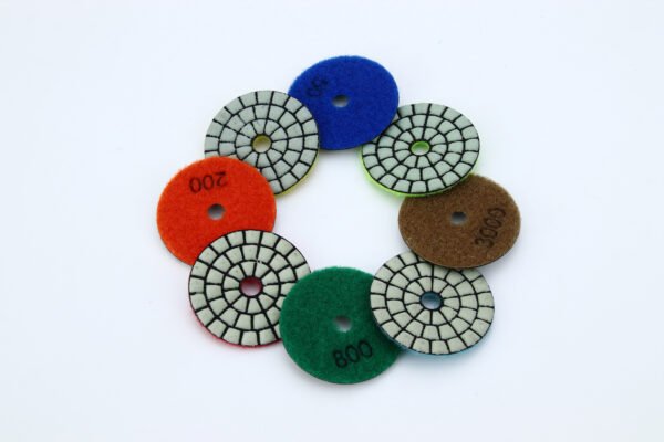 2inch xprime tools stone dry polishing pad