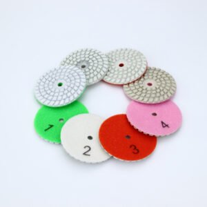 3inch quartz wet polishing pad