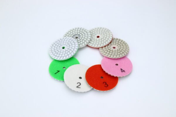 3inch quartz wet polishing pad